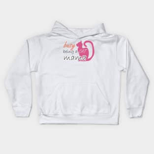 Mama Cat Kids Hoodie